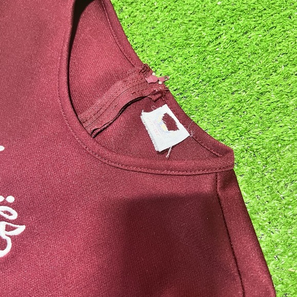 Vintage Texas A&M Dress Youth Md Aggie Cheerleader Outfit USA Made Embroider 80s - Picture 4 of 12